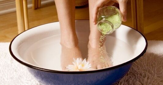foot bath for toe fungus